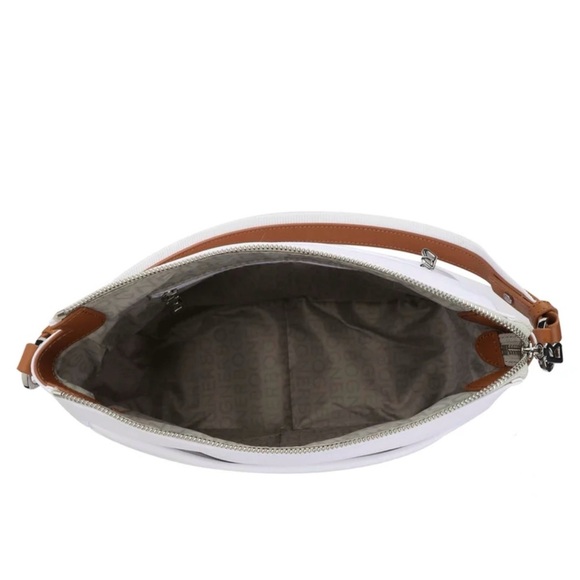 BOGNER KLOSTERS white Handbag Shoulder Bag NEW - Picture 2 of 5